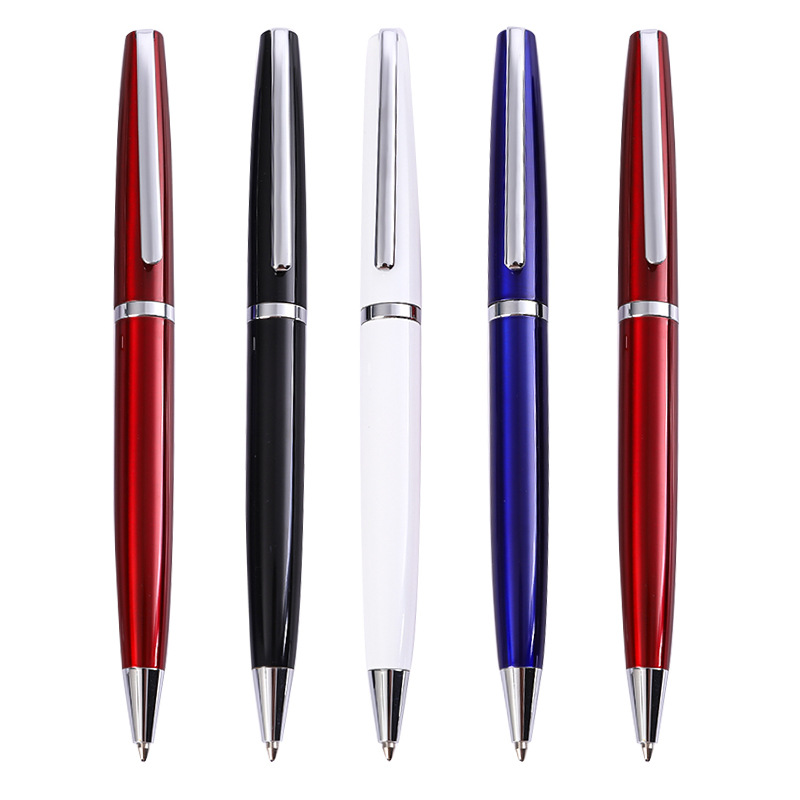 Metallic finish twist promotion pen