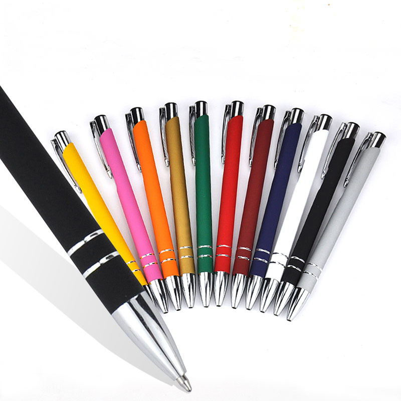 rubberized gift metal pen