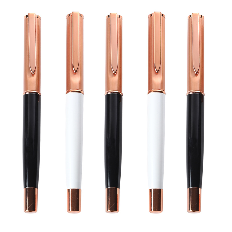 logo brand imprinted gift metal roller pen