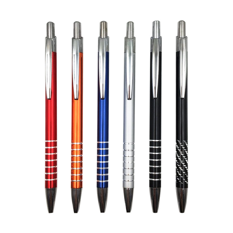 pattern engraved aluminum pen