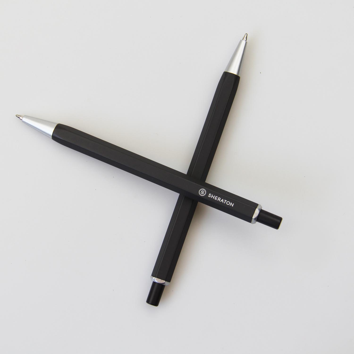 click hexagonal pen