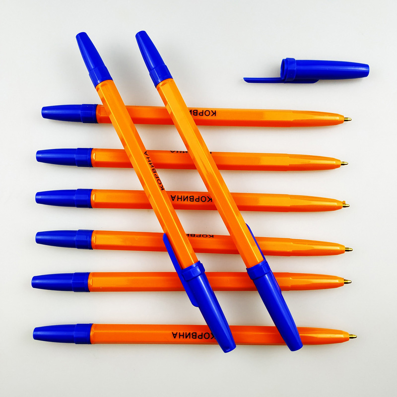 hexagonal office plastic pen