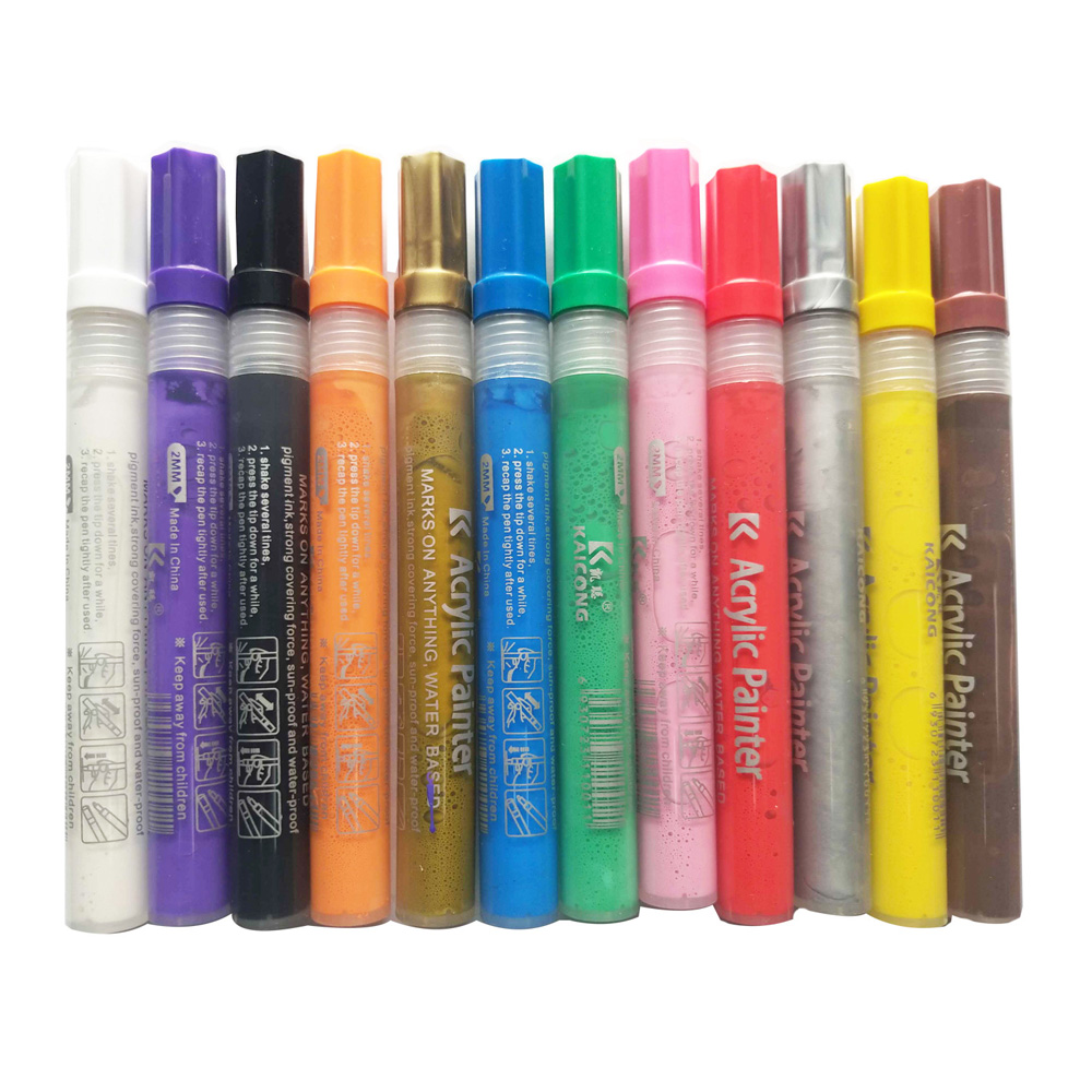 water ink arcylic paint marker pen