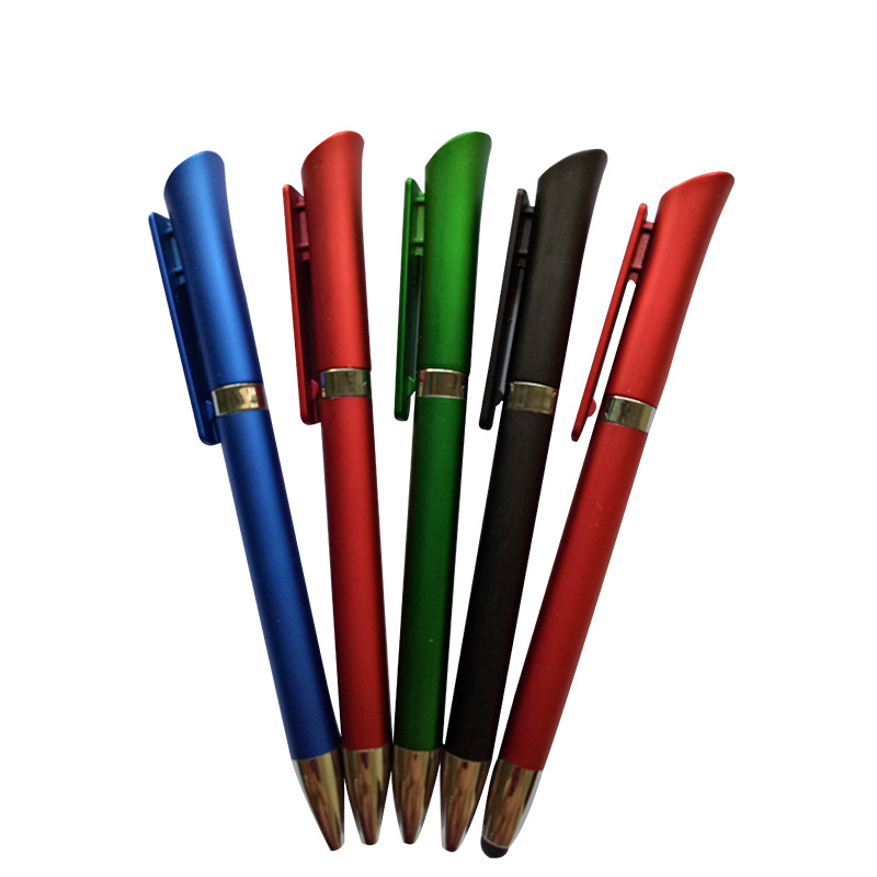 metallic finish twist plastic pen