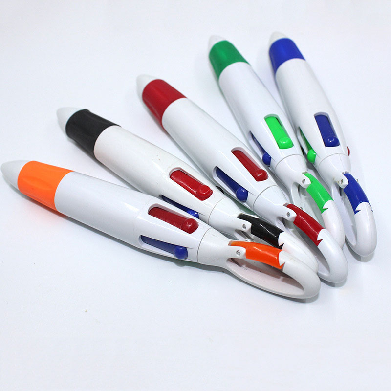 multicolor plastic hook pen