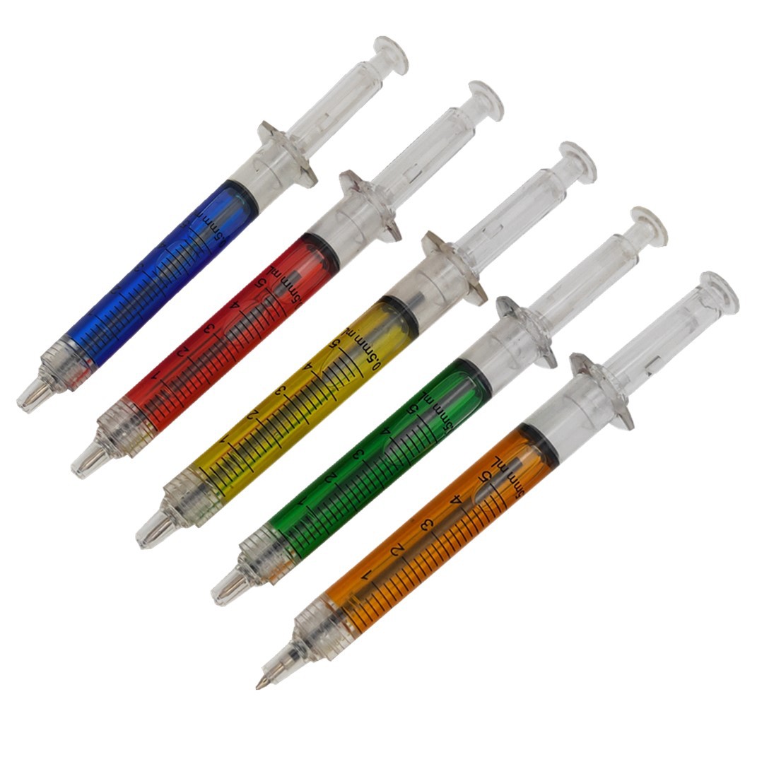 Syringe plastic pen