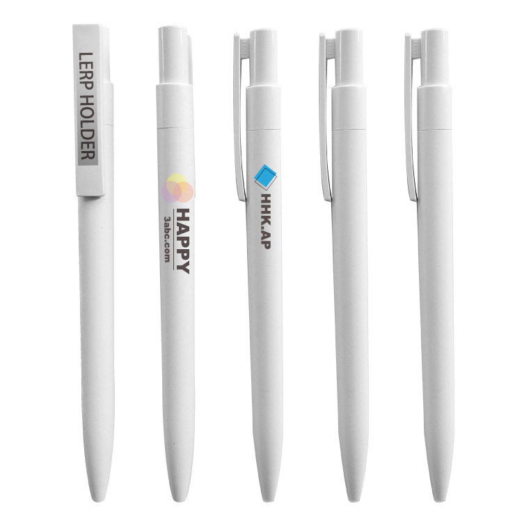 white body promo plastic pen