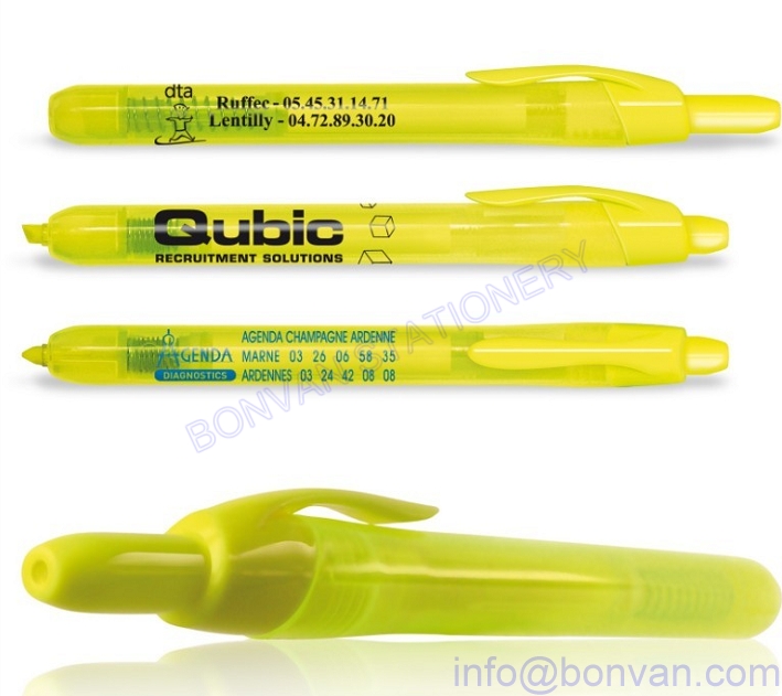 click style highlighter marker,jumbo highlighter