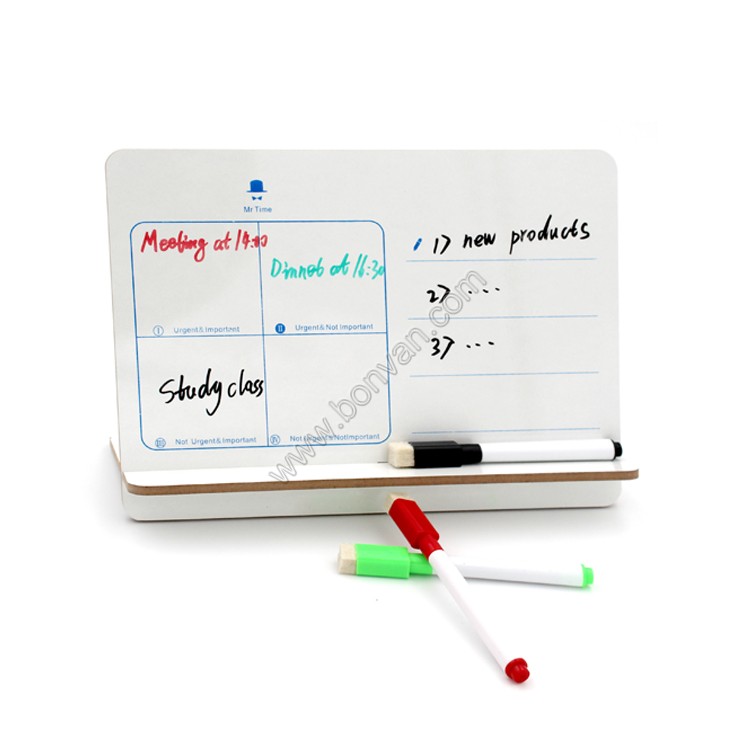 office desk top use writing whiteboard memo board