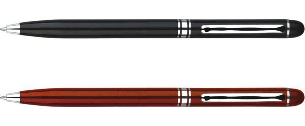 pluma de metal elegante, elegante bolígrafo de metal