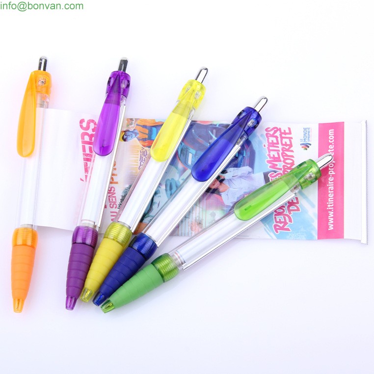 printed logo branding flag pen,banner pen