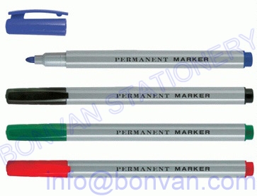 slim permanent marker pen