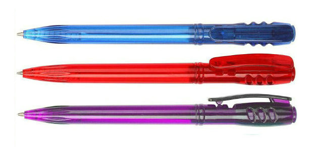 transparent gift logo brand ball pen