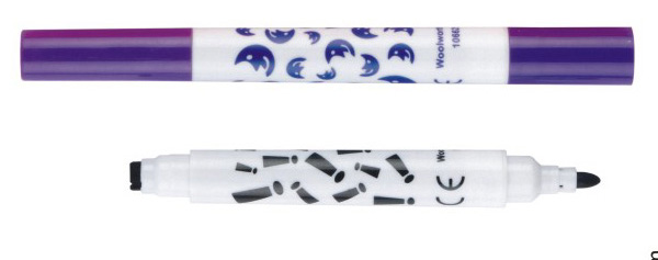 two tip stamp water marker
