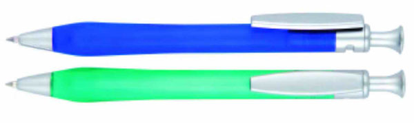 logotipo da caneta, caneta de plástico