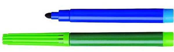 caneta água cor, marcador de água, caneta água