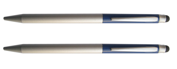 caneta stylus de metal de alumínio