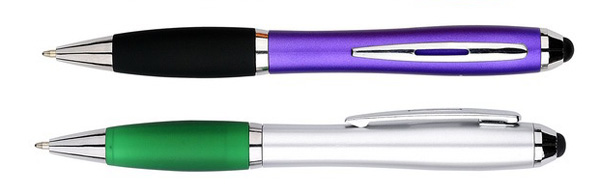 caneta de plástico caneta de toque, caneta de toque stylus