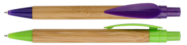 caneta de bambu, caneta esferográfica de bambu