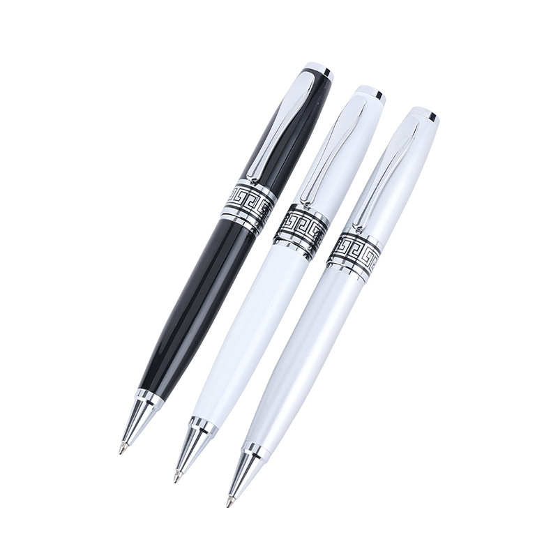 Luxury Premium Corporate Black Metal Roller Ballpoint Pen