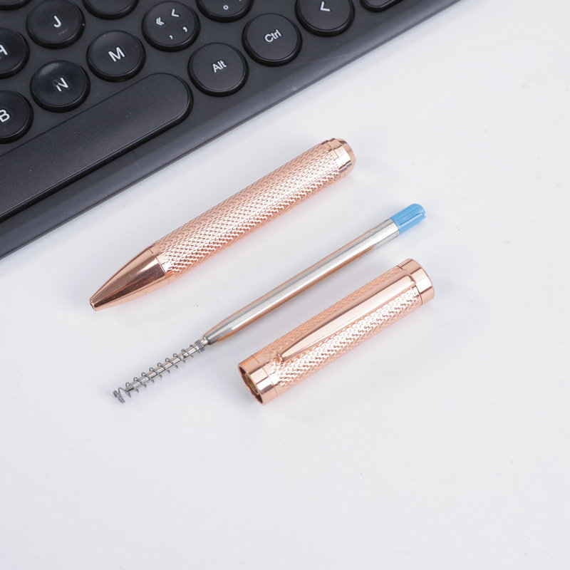 Pattern Deboss valued gift metal pen