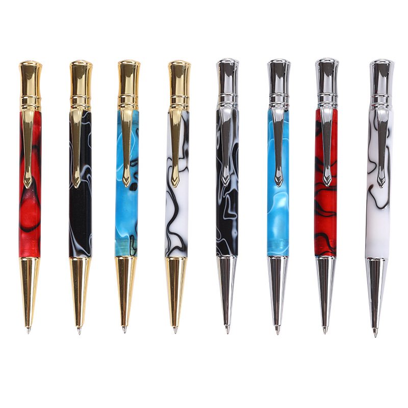 Acrylic Pattern Luxury Metal Ballpoint Pen Wholesale Business Use