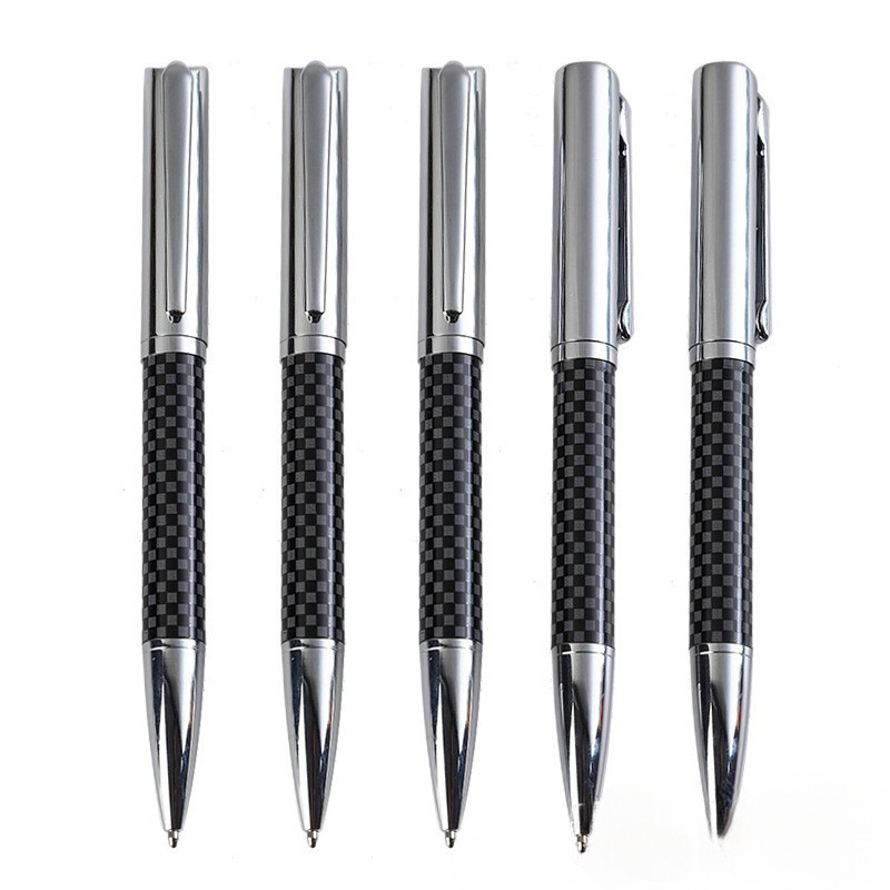 Business VIP Gift Carbon Fiber Metal Signature Pen