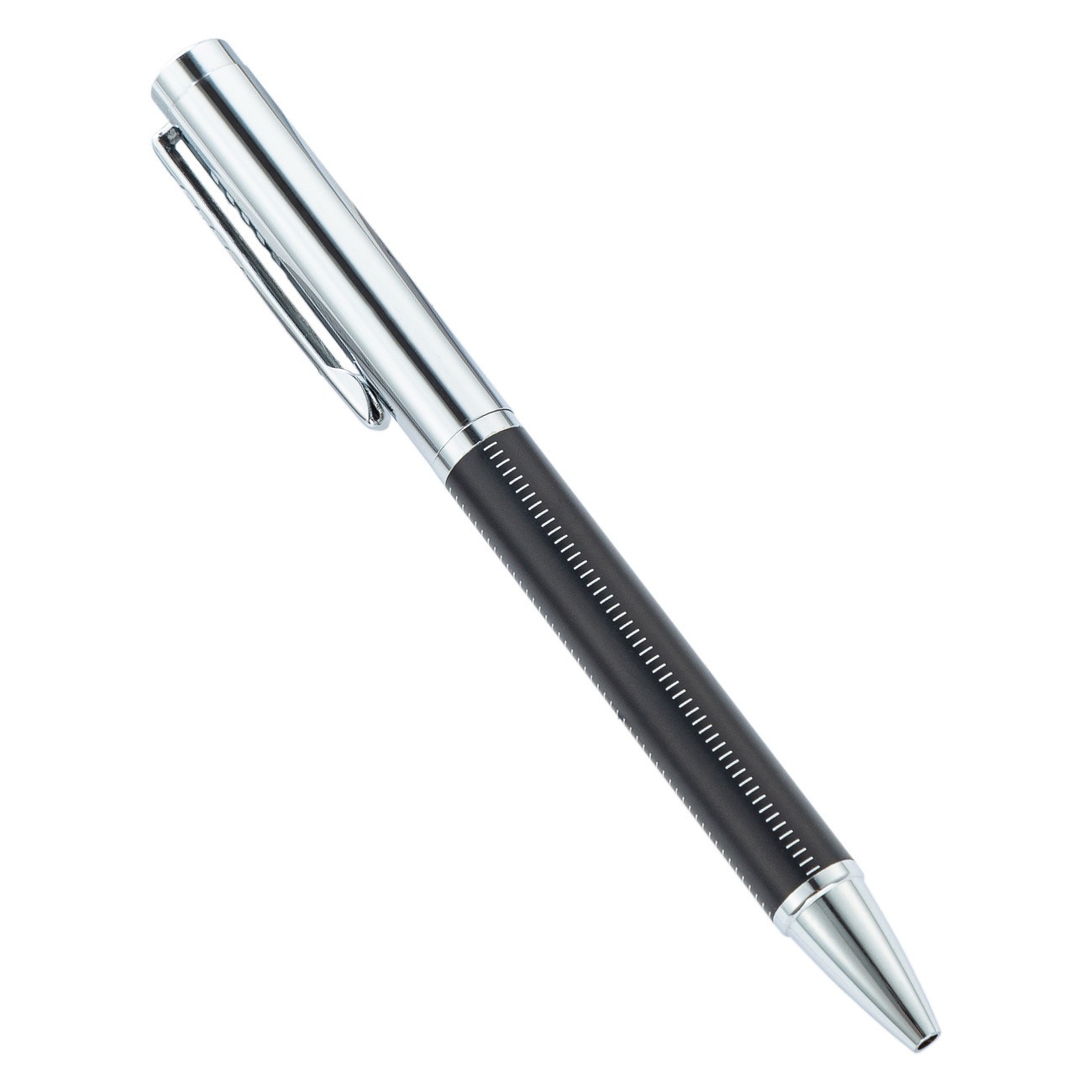 Imprinted Logo Leather Gift pen